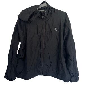 Adidas Originals Men’s Windbreaker Jacket Black Size L